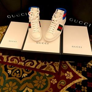 🏆1000% Authentic Gucci Ace Hi🏆